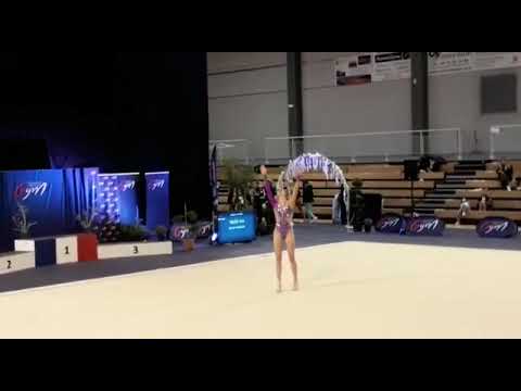 Clotilde Badou Championnat de France 2022 NatA 16/17ans Corde