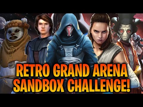 Retro Grand Arena Sandbox Challenge! Only Characters from BEFORE 2020! NO GALACTIC LEGENDS!