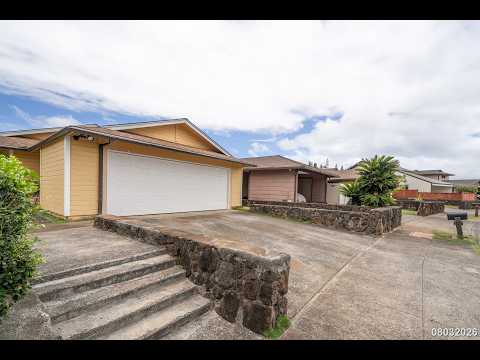 Available Now! 3 BD / 2 BA / 2 Car Garage Parking in Mililani property video