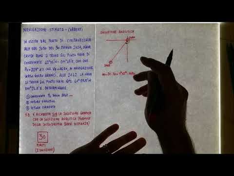 ESERCIZIO DI NAVIGAZIONE - NST003 - Navigazione stimata 003 - 30 minuti
