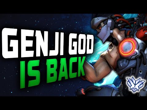 SDBurn Is Back! Amazing Genji! [ OVERWATCH SEASON 12 TOP 500 ]