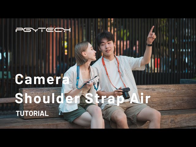 Vidéo PGYTECH SHOULDER STRAP AIR NIGHT BLACK TOUR DE COU