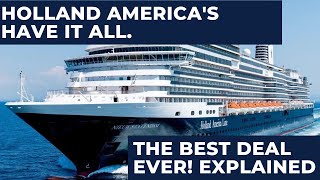 The Have it All Promo changes how you cruise on Holland America FOREVER! | Best Deal Ever