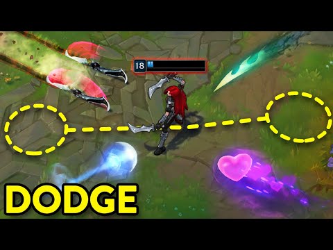 TOP 50 PERFECT DODGES | Amazing Jukes and Outplays - League of Legends