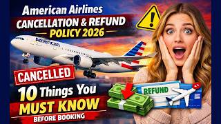 American Airlines Cancellation & Refund Policy 2026: 10 Things You MUST Know Before Booking!