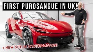 The FIRST Ferrari Purosangue 'FUV' in the UK - Paint Protection at Topaz Southampton!
