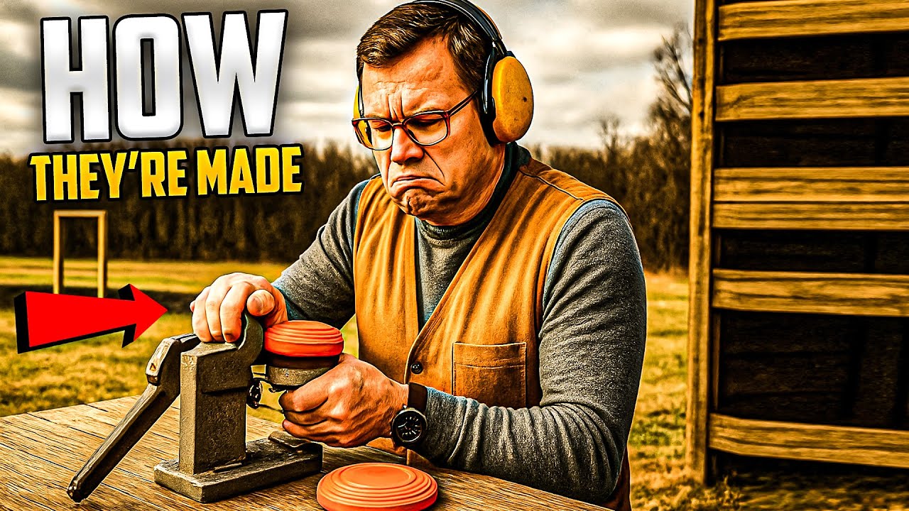 How are clay pigeons made - clay target manufacturing process