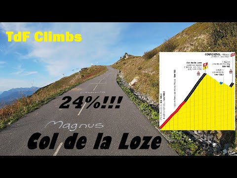 IS THIS THE HARDEST CLIMB IN ROAD CYCLING?! - Col de la Loze 2304m - Tour de France Climbs