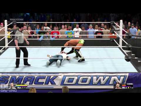 WWE2K15 My Career Mode (PS4/60fps) pt68 - Vicki's Nasty Surprise pt1: Gabriel