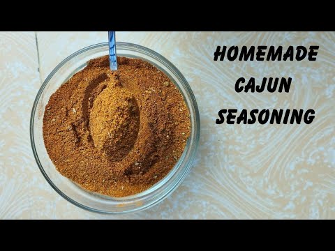 HOMEMADE CAJUN SEASONING | How to make Salt - Free Cajun Spice Blend