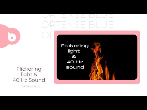 Flickering light with 40 Hz sound, brainwave entrainment and Alzheimers.