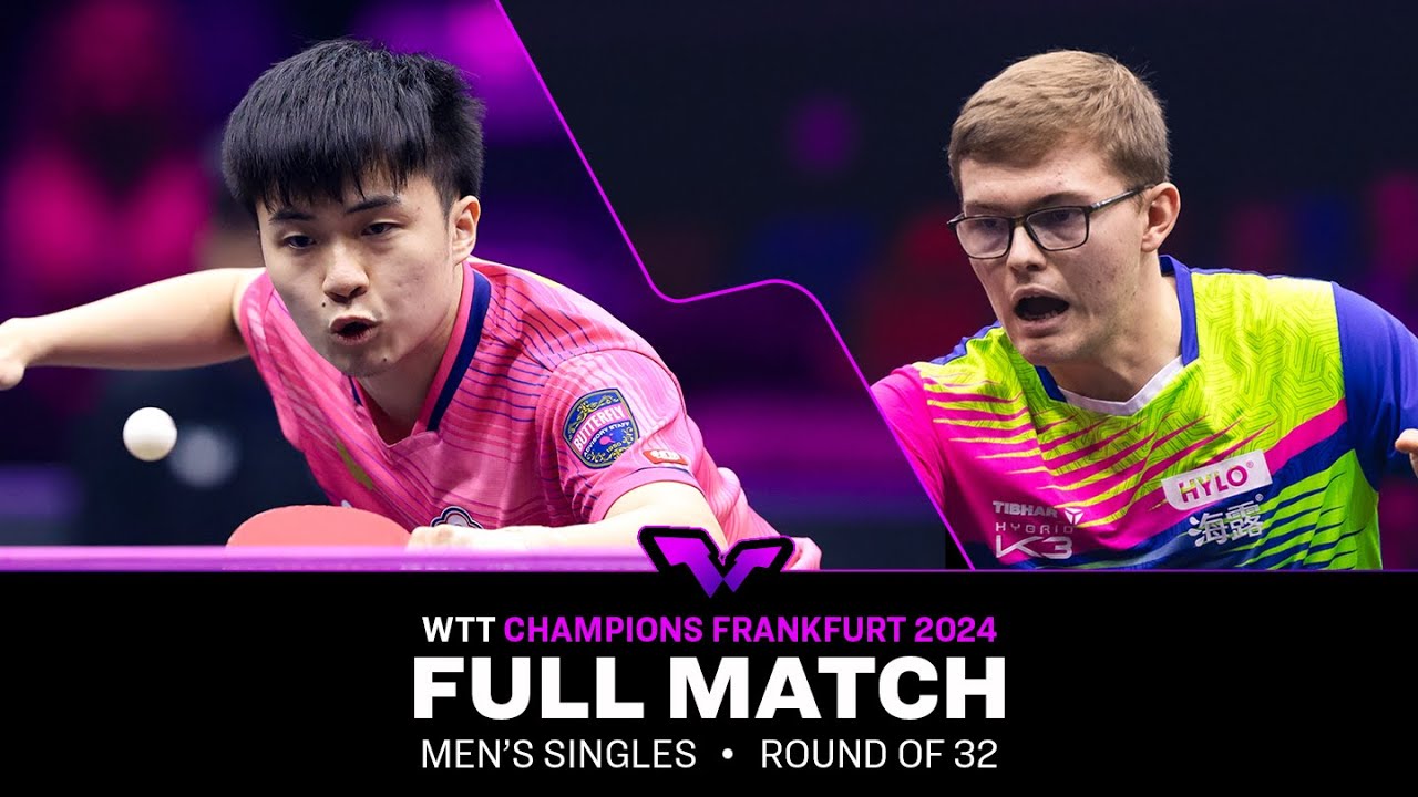 FULL MATCH | Lin Yun-Ju vs Alexis Lebrun | MS R32 | #WTTFrankfurt 2024