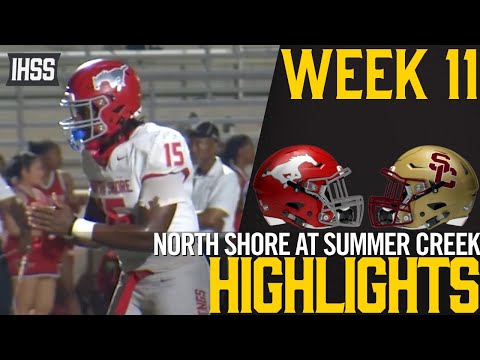 Epic Clash! North Shore vs Summer Creek Football Highlights - Full Game Recap