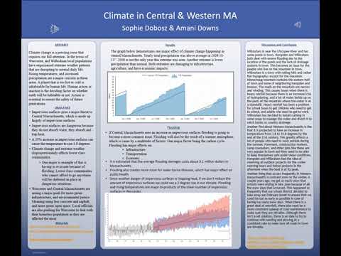 <p>Climate in Central and Western MA</p>
