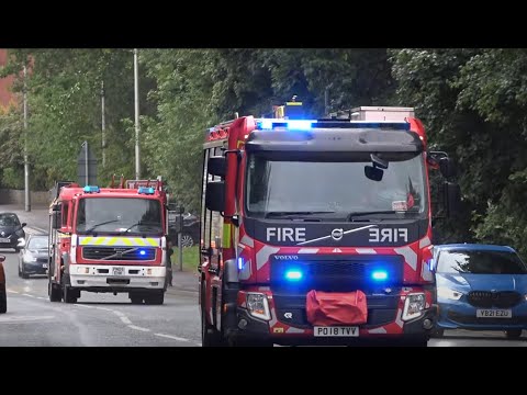 **RESERVE** Leigh Technical Response Unit Responding-Greater Manchester Fire And Rescue