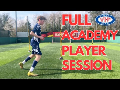 ❗️Full Training Session With Norwegian FC Valerenga U14 Player❗️