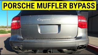 Muffler Bypass Modification on My Porsche Cayenne Turbo (Gundo Hack)