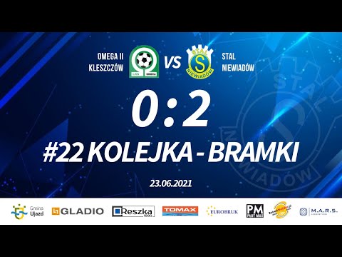 BRAMKI - OMEGA II KLESZCZÓW vs. STAL NIEWIADÓW - 22. kolejka klasa okręgowa 26.06.2021