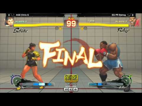 SSF4AE AGE NYChris G vs EG PR Balrog - CEO2013 Day 3