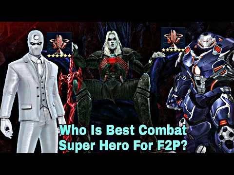 Hulkbuster VS Moon Knight WBL Knull Comparison - Marvel Future Fight