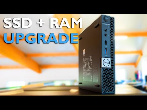 SSD Hard Drive & RAM UPGRADE on a Dell Optiplex 7050 mini PC that actually works