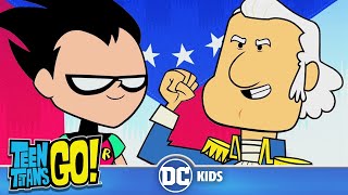 Teen Titans Go! | George Washington Cannot Tell A Lie