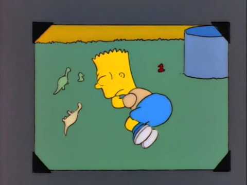 Bart con el cuento de Juan Pestaña