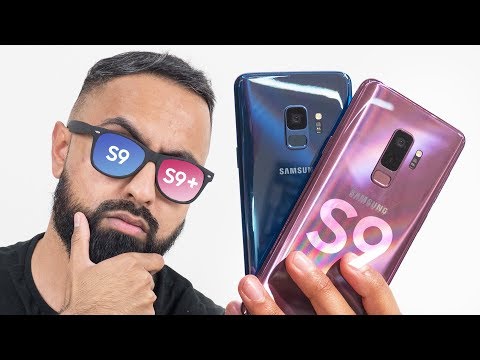 Samsung Galaxy S9 vs S9 Plus