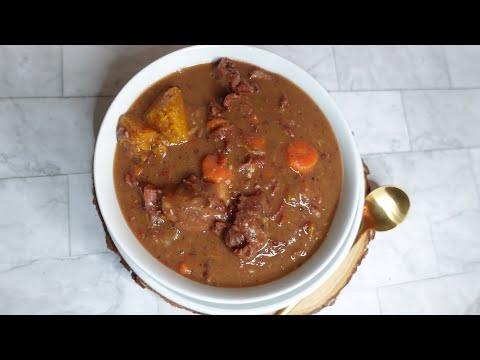 How to make Jamaican Red Peas Soup/Easy Jamaican Red Peas Soup