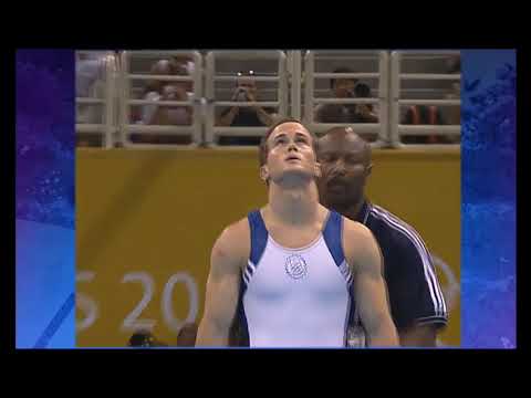 Paul Hamm Wins Gold Medal - 2004