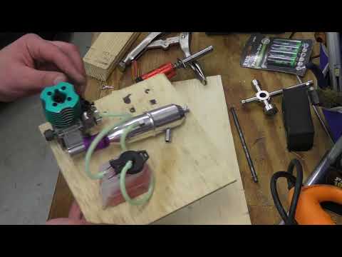 Hose Clamp Sleeve Pinch test - Nitro Engine Experiment