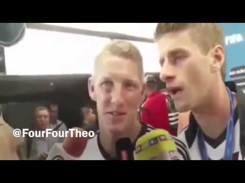 Thomas Muller embarrassing a journalist (Funny)