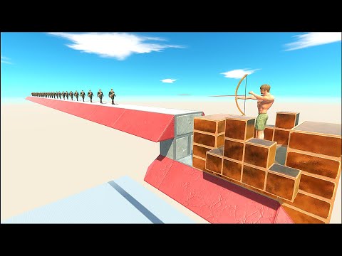 Ranged Characters Test | Animal Revolt Battle Simulator | ARBS