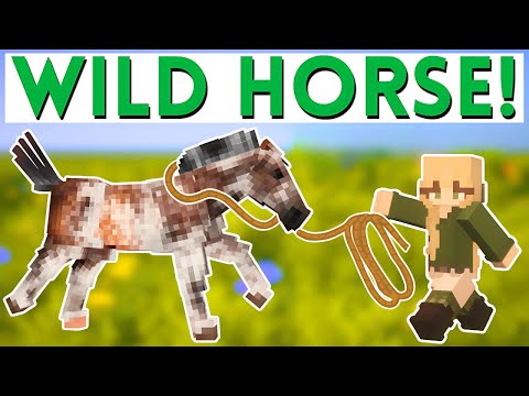 Ein WILDES Pferd fangen! | Minecraft SWEM-Rollenspiel