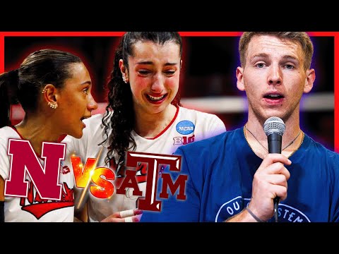 The Biggest Upset in NCAA  Volleyball History?? Nebraska vs Texas A&M Breakdown ft. Erik Shoji