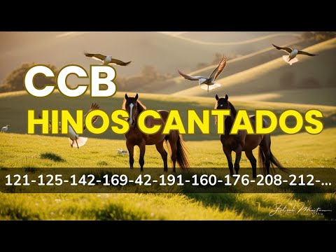 HINOS CCB-121-125-142-169-42-191-160-176-208-212-Hinos Cantados Hinário 5