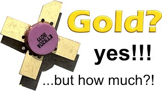 RF Transistors - gold yield