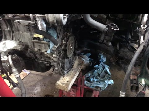 R56 Mini Cooper Transmission Removal in a home garage helpful tip