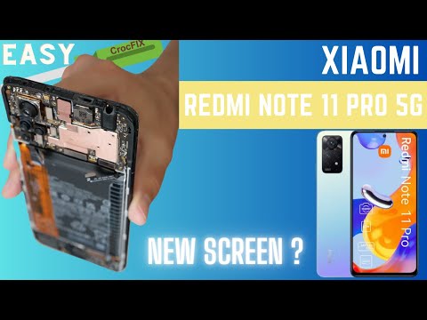 Xiaomi REDMI NOTE 11 Pro 5G - Replace screen for dummies