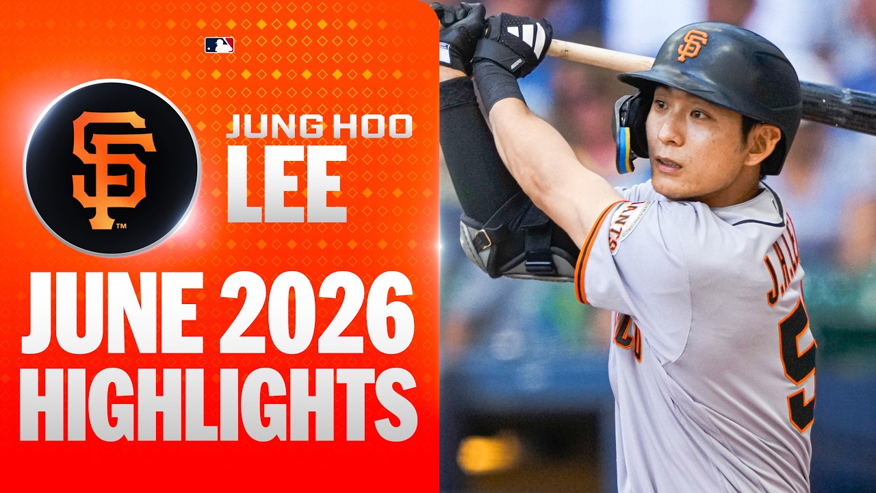 Jung Hoo Lee's .340 AVG in June 2026 was an MLB career best! 🔥 | MLB Highlights