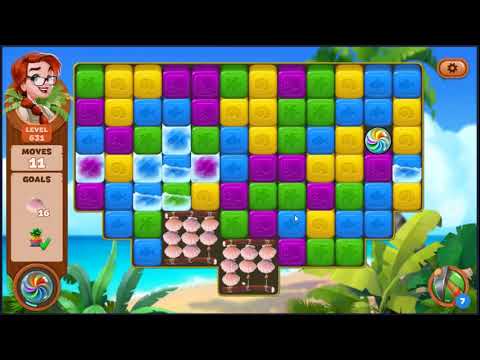 Lost Island Blast Adventure Level 631 - NO BOOSTERS 🏝️ | SKILLGAMING ✔️