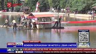 Download lagu Pasukan Kopassus Bentangkan Bendera Merah Putih Raksasa di Titik Nol Sungai Ciliwung mp3