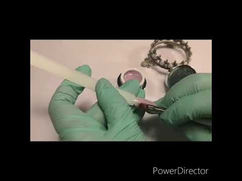 Video UV, LED barevný gel PASTELO BLUE STARLIGHT 5ml