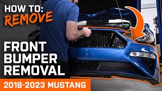 How to Remove Stock Front Bumper | 2015-2023 Ford Mustang