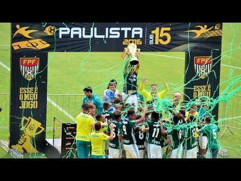 [Gols] Palmeiras 3x3 Santos - Palmeiras Campeão Paulista Sub-15 2016