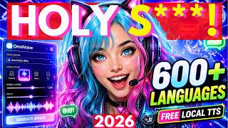 RIP ELEVENLABS! AMAZING FREE AI VOICE CLONING IN 600+ LANGUAGES!