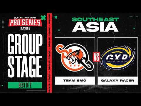 SMG vs Galaxy Racer Game 2 - BTS Pro Series 8 SEA: Group Stage w/ MLP & johnxfire
