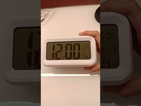 Crystal Alarm Clock| Digital Clock | Battery Operated| #shorts #ytshorts #new