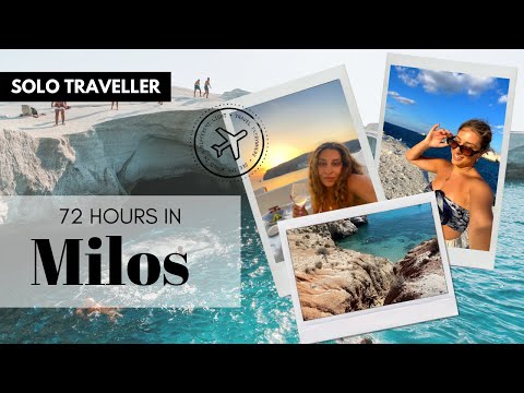 MILOS  GREECE VLOG | Best Beaches & Where To Stay & What Not To Do