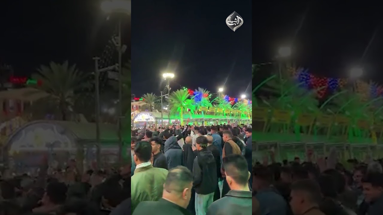 فيديو | أعداد كبيرة من الزائرين تحيي الزيارة الشعبانية في كربلاء